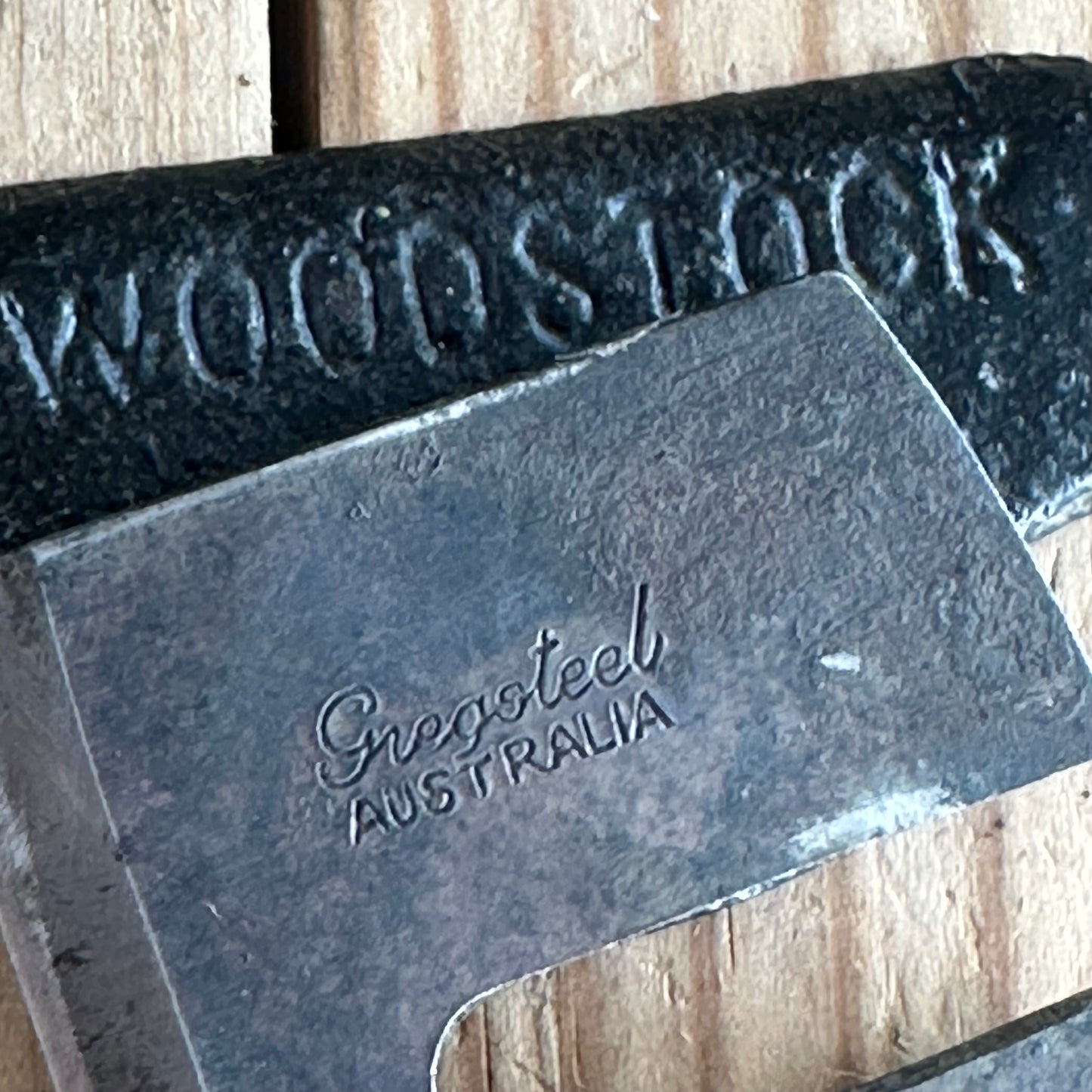 N890 Vintage Scarce WOODSTOCK Gregsteel Australian Made CONVEX SPOKESHAVE