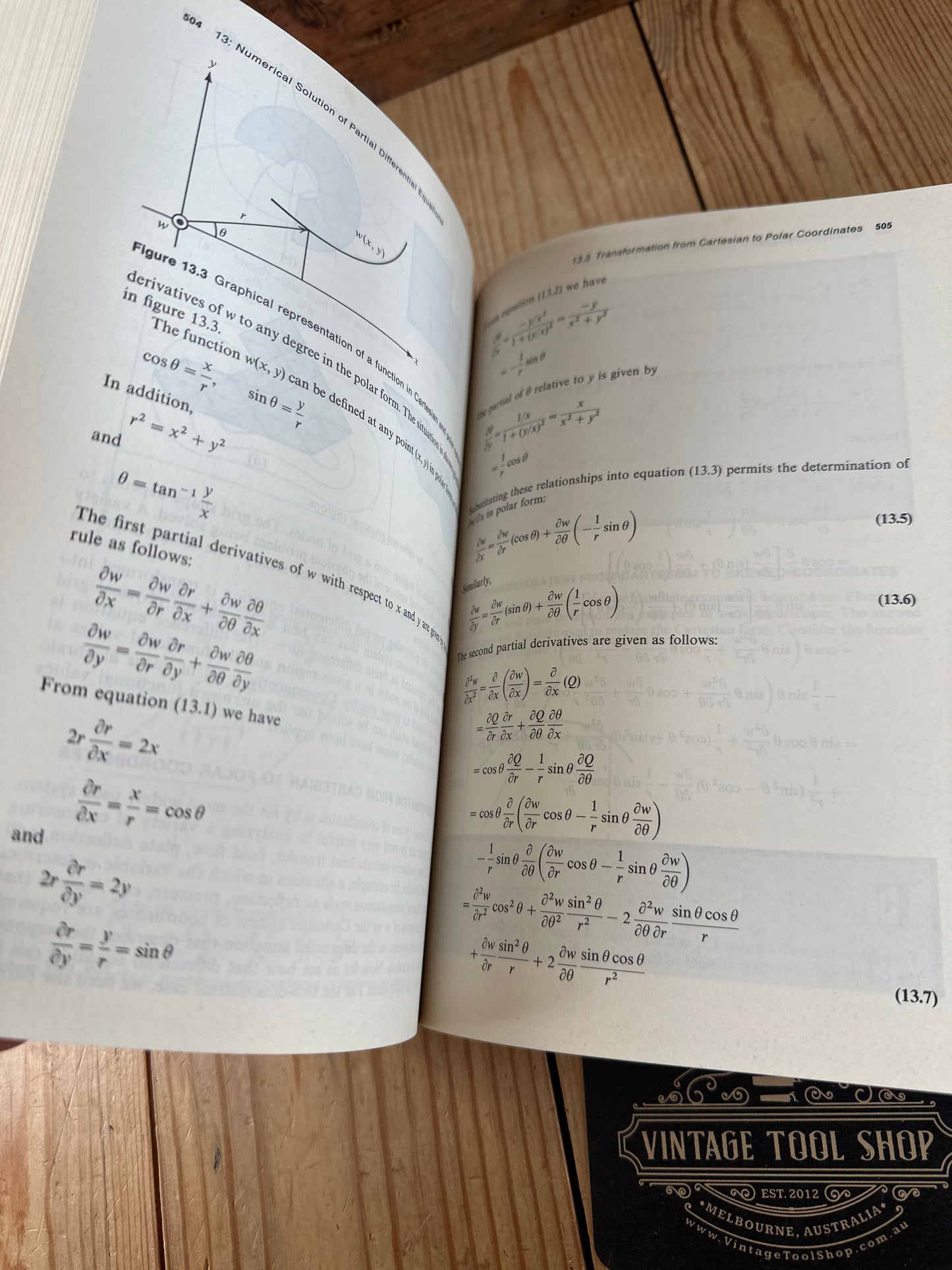 XBN148 Vintage 1986 BOOK NUMERICAL METHODS in ENGINEERING PRACTICE by A.W.AL-Khafaii & J.R.Tooley