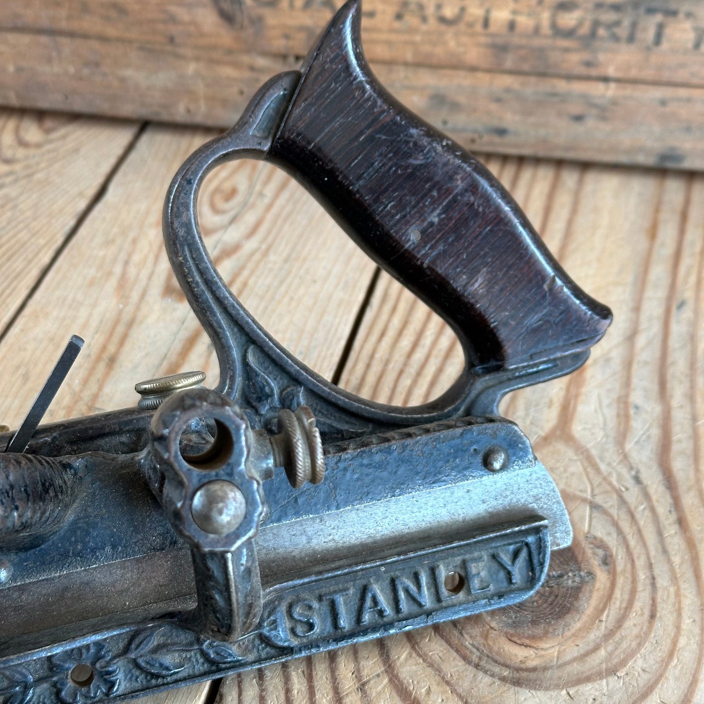 H255 Antique early STANLEY USA No.45 Combination PLANE