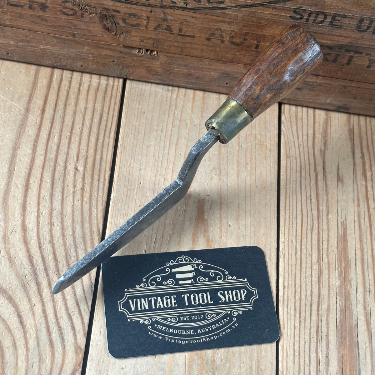 H2175 Vintage CAST STEEL Tuckpointing TROWEL