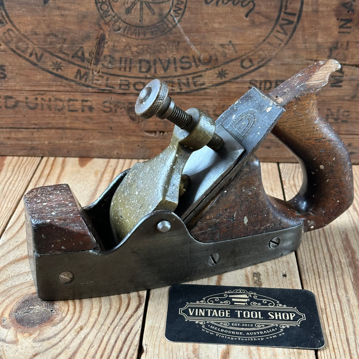 N1839 Vintage cast iron INFILL plane PROJECT