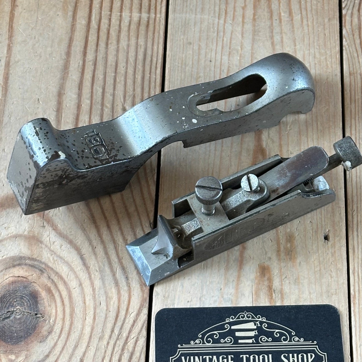 N1846 Vintage STANLEY USA 1907 No.93 Rabbet REBATE Shoulder CHISEL PLANE