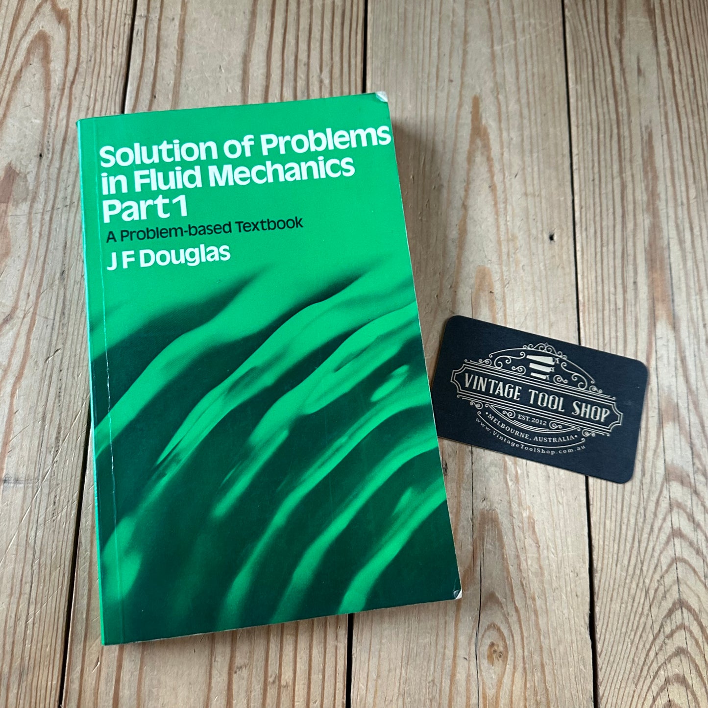 XBN19 Vintage 1982 Solution of Problems in Fluid Mechanics Part 1 BOOK by J.F.Douglas