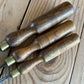 T9445 Vintage set of 3 x woodcarving CARVING GOUGES