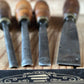 N1762 Vintage 4 x ADDIS Carving GOUGE CHISEL Set