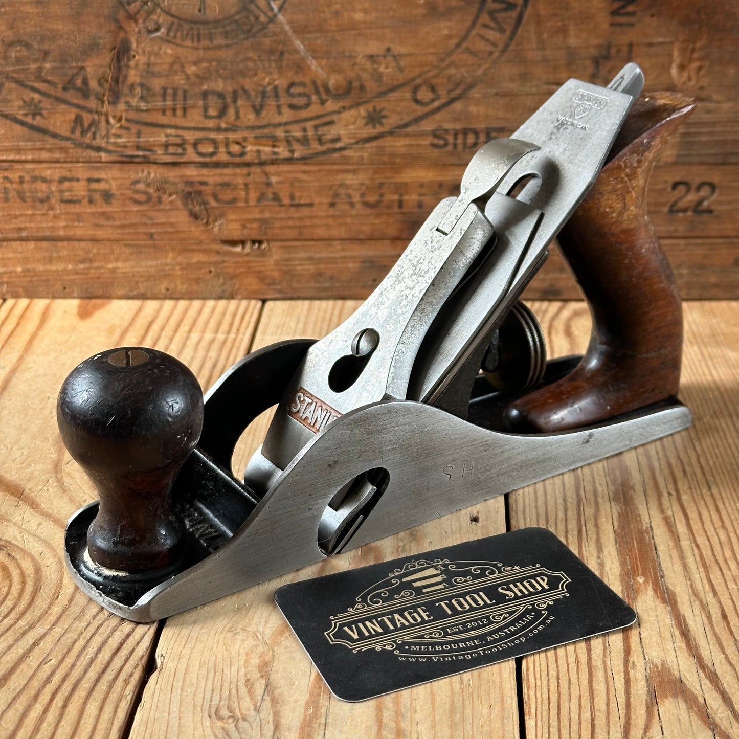 H2577 Vintage STANLEY USA No.10 & 1/2 Jack Rabbet Rebate PLANE