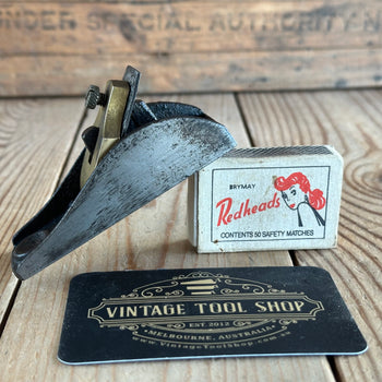 SOLD D1590 Vintage tiny WINGFIELD & ROWBOTHAM Duplex luthiers BLOCK THUMB PLANE