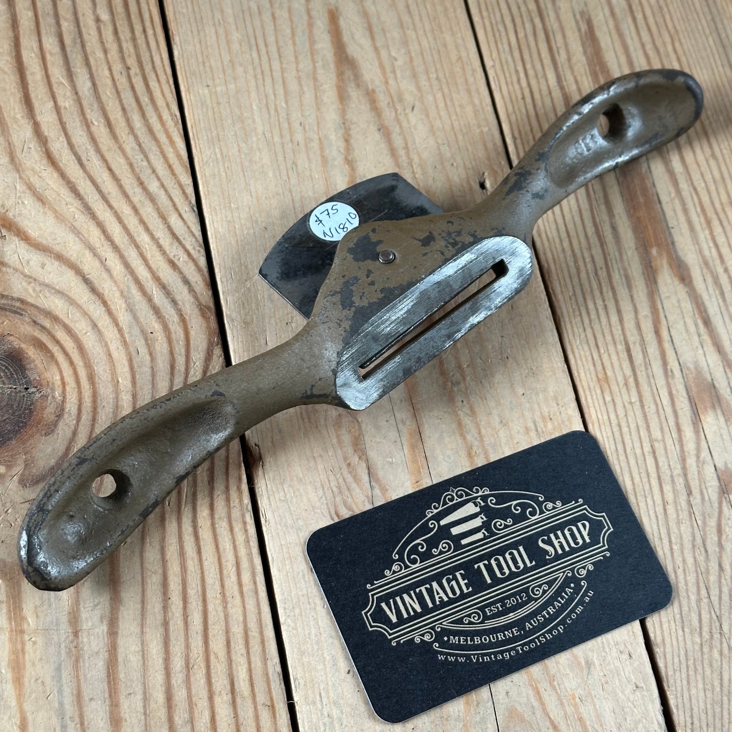 N1810 Vintage MARPLES England FLAT spokeshave SPOKE SHAVE
