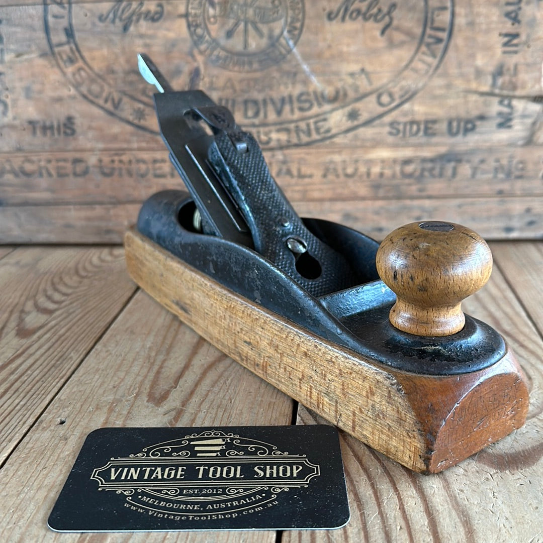 N1021 Antique STANLEY Rule & Level No.25 LOW ANGLE transitional plane