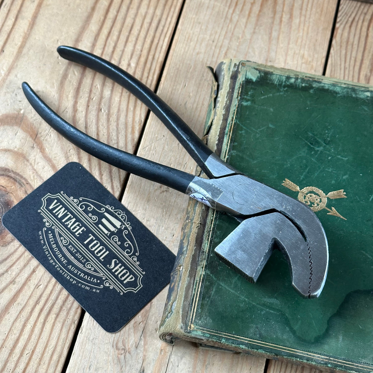 H2536  TIDY! Vintage Osborne USA LEATHER WORK Cobblers LASTING PLIERS