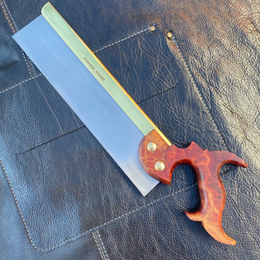 HERITAGE SAWS made in MELBOURNE hand shaped exotic timber handles ...