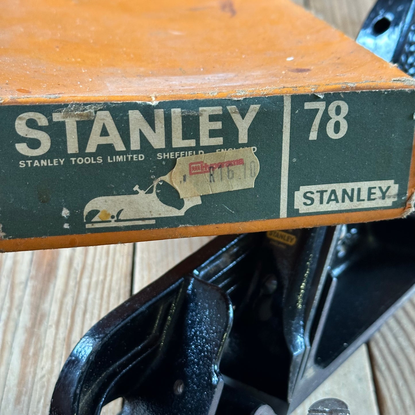 H2408 Vintage STANLEY England No.78 Duplex REBATE Rabbet PLANE IOB