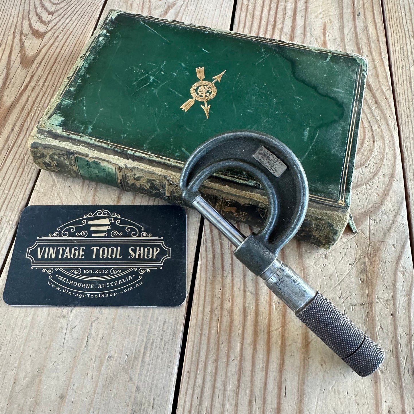 H1399 Vintage No:1911 1” MICROMETER by LUFKIN USA