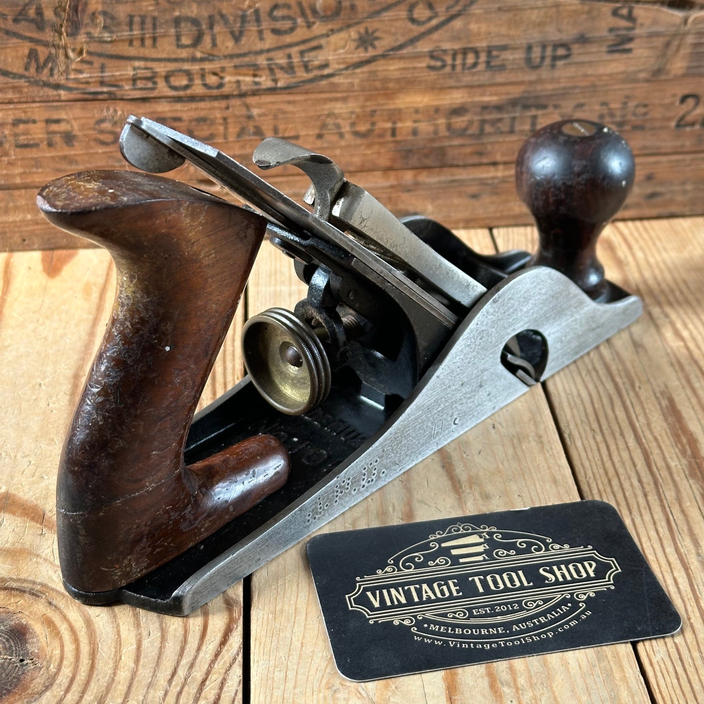 H2577 Vintage STANLEY USA No.10 & 1/2 Jack Rabbet Rebate PLANE