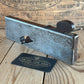 N1923 Antique SPIERS Scotland 3/4” 19mm wide Iron & MAHOGANY INFILL Shoulder PLANE