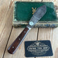 H720 Vintage TYZACK England spring steel PUTTY KNIFE SPATULA with Rosewood handle