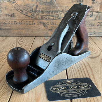 H316 Vintage SARGENT No:409 smoothing PLANE with Mahogany handles