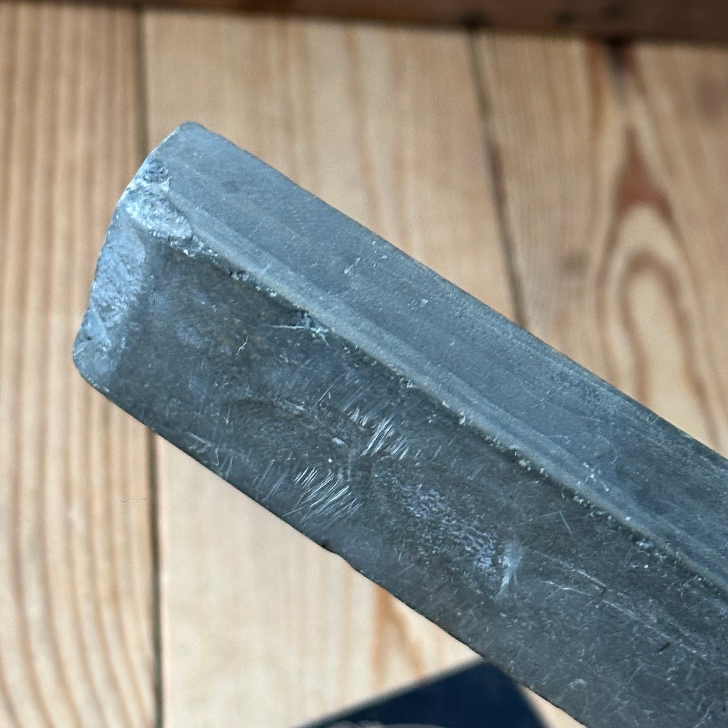 A377 ULTRA FINE! Vintage German Thuringian SLATE Razor BARBER HONE sharpening stone waterstone