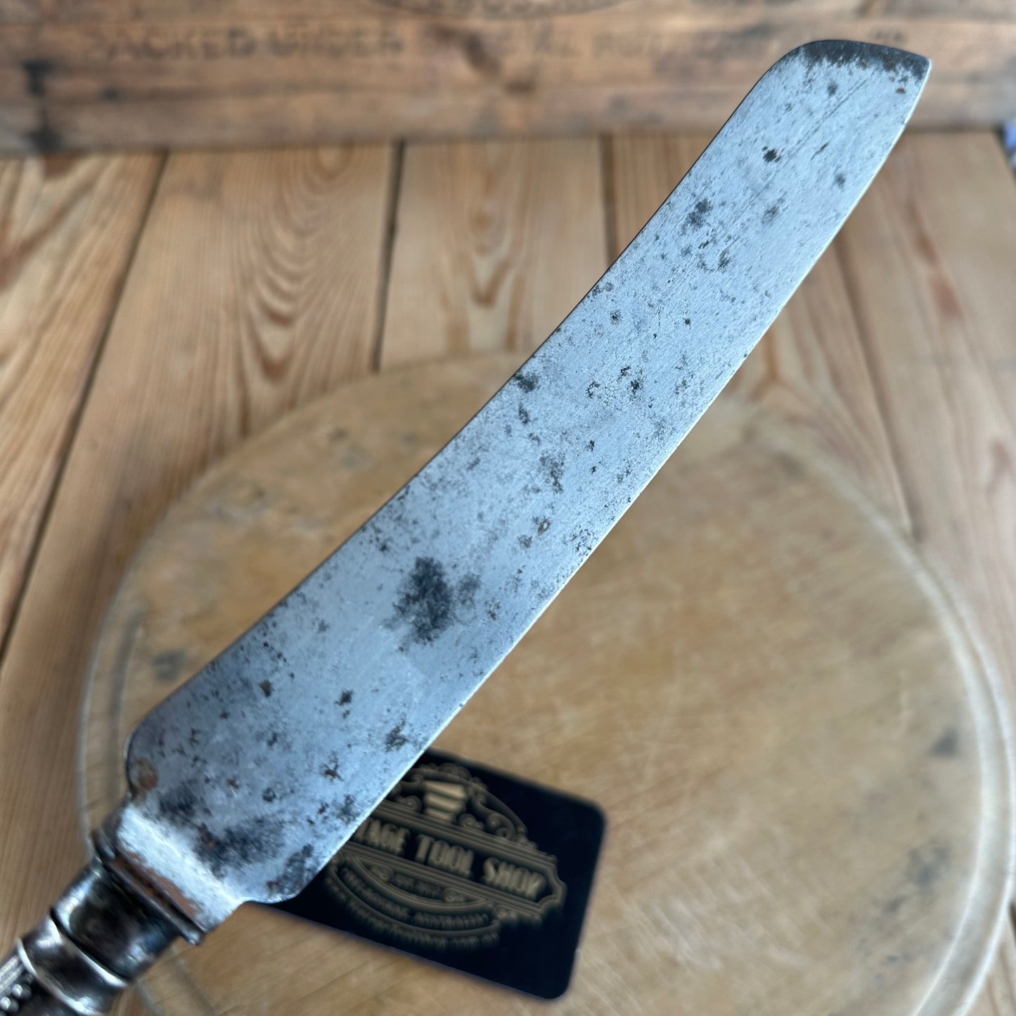 H617 Vintage WALKER & Co SHEFFIELD Carbon Steel BREAD KNIFE