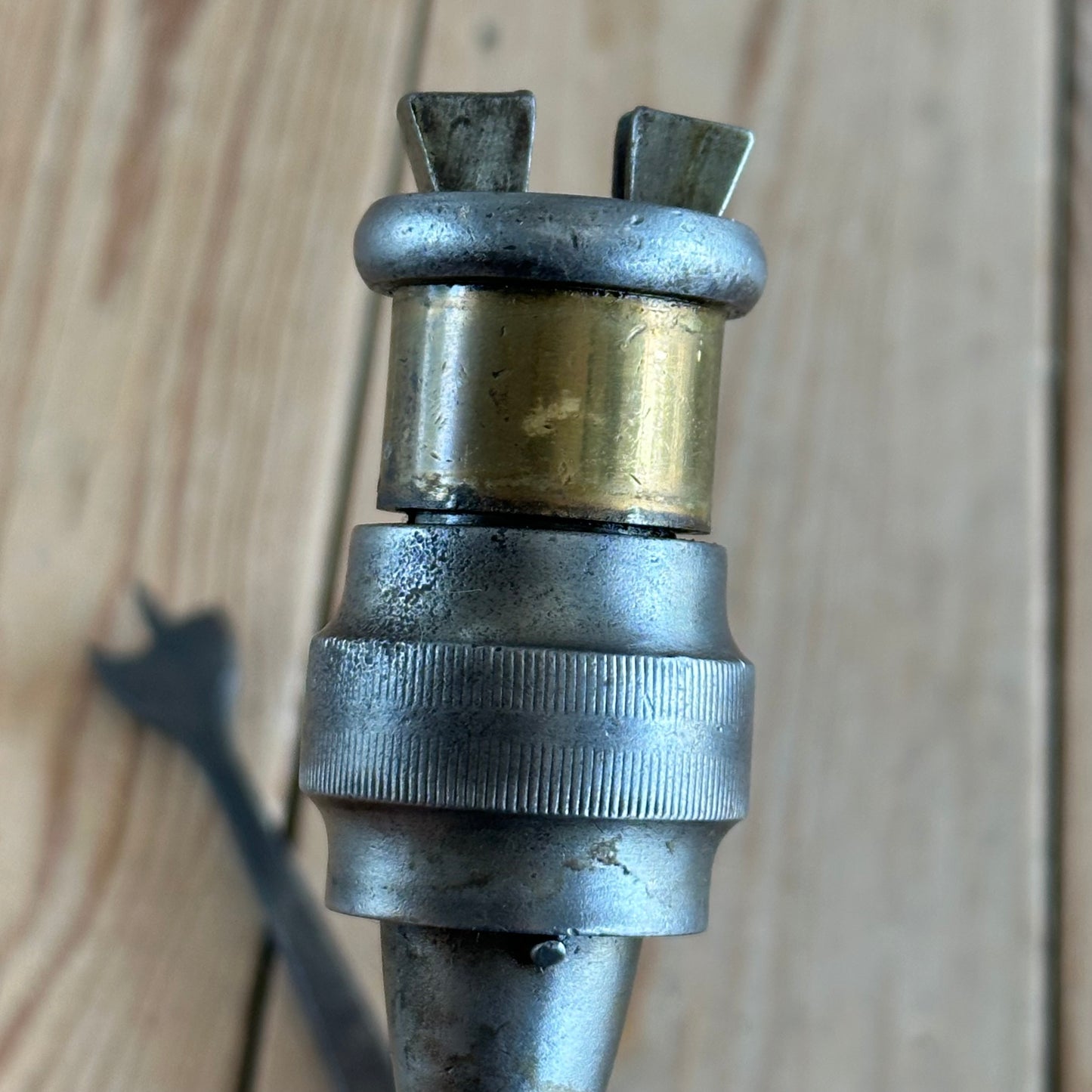 SOLD. H2007 EARLY! Antique 1867-1878 MILLERS FALLS USA No.4 ROSE CHUCK BRACE DRILL