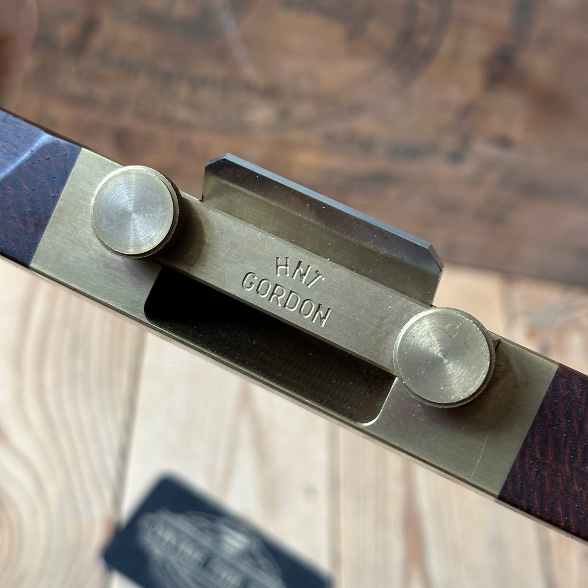 C4 TIDY! Contemporary Australian HNT GORDON Beefwood FLAT SOLE  SPOKESHAVE IOB