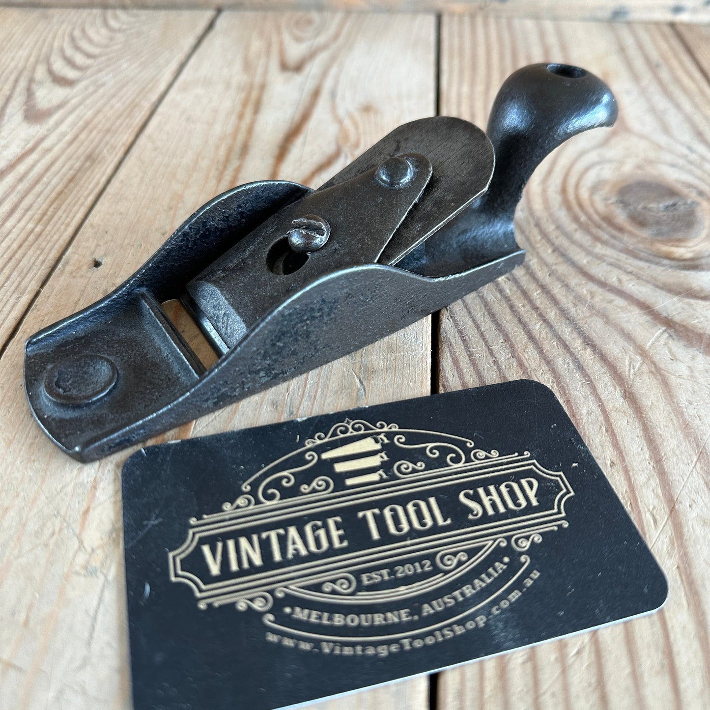 N1119 Vintage WASHBOURNE USA “Squirrel tail” Block PLANE