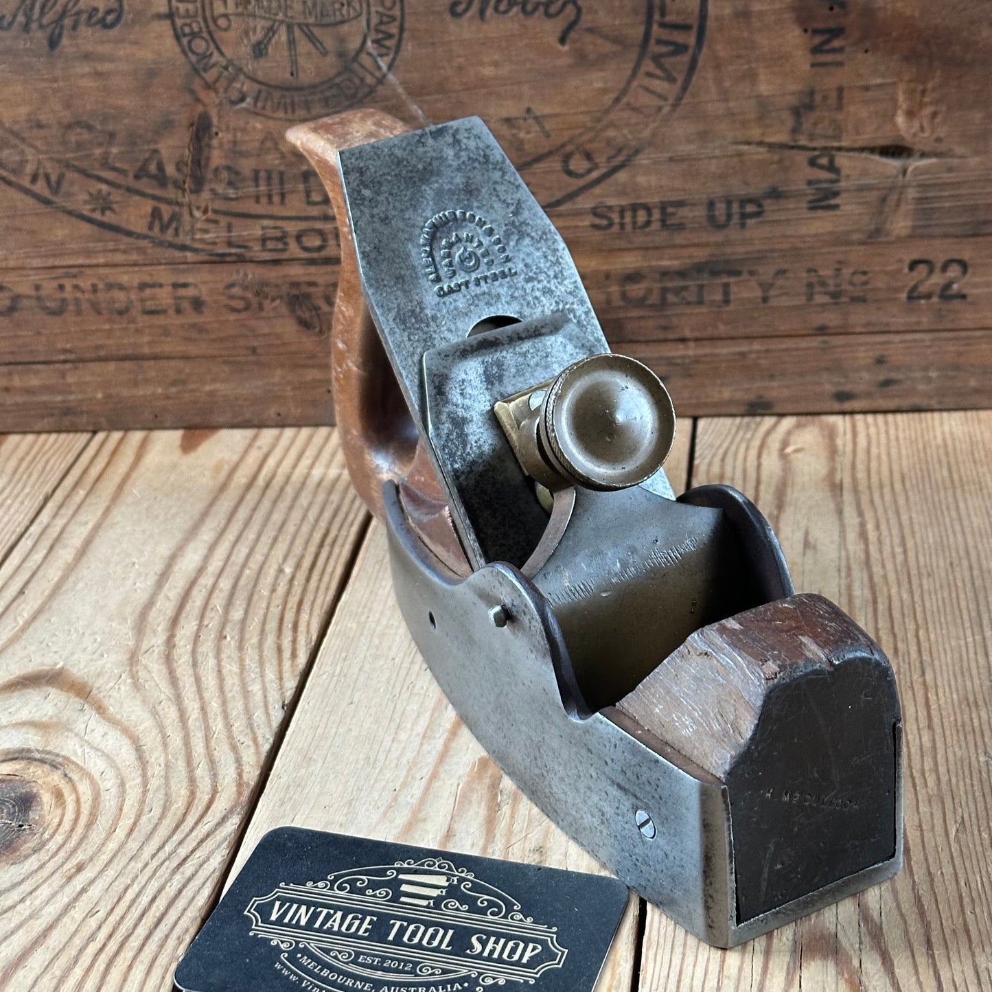 N1838 Vintage cast iron INFILL plane PROJECT