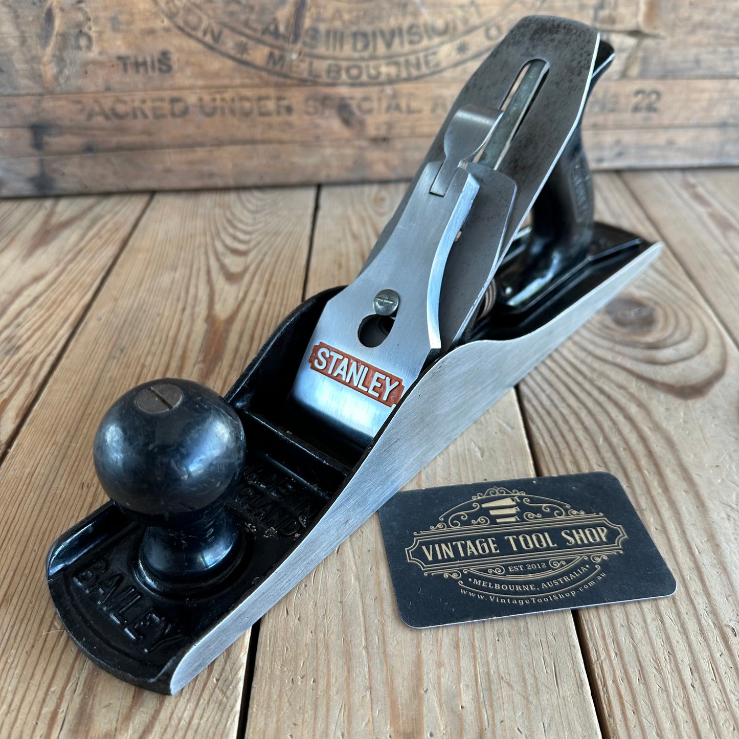 H1414 Vintage STANLEY England No.5 PLANE