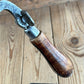 PL113 Vintage JAMES SWAN USA 9” folding handle wood shaving DRAWKNIFE draw knife