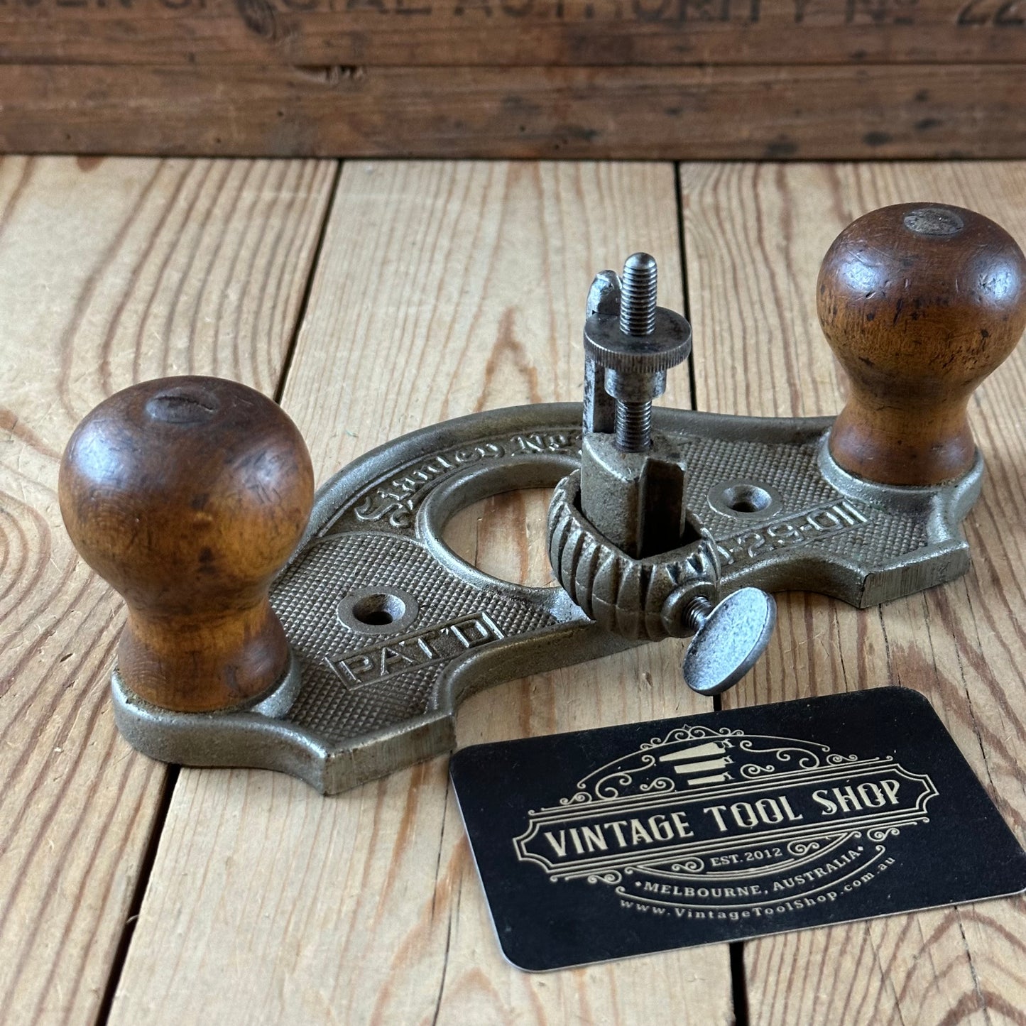 N1841 Vintage STANLEY USA No.71 & 1/2 Router PLANE