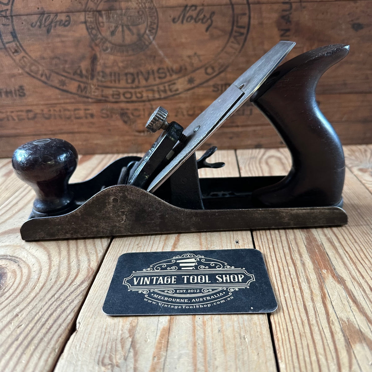 T5584 Antique 1907-1918 STANLEY USA No.104 Liberty Bell PLANE