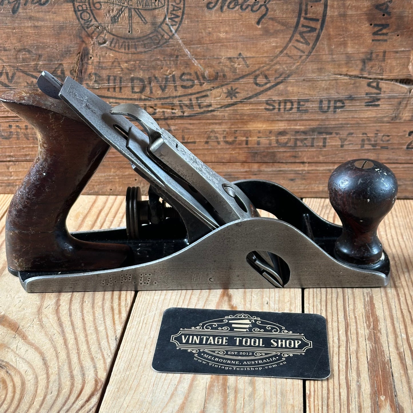 H2577 Vintage STANLEY USA No.10 & 1/2 Jack Rabbet Rebate PLANE