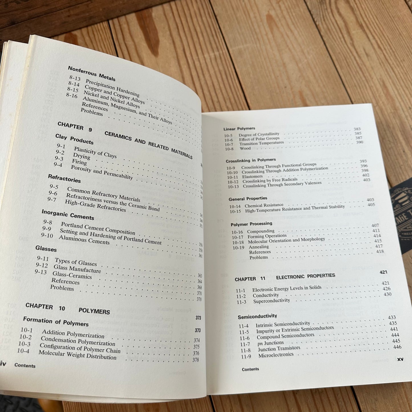 XBN30 Vintage 1977 BOOK The Nature and Properties of ENGINEERING MATERIALS 2nd Edition SI version by Jastrzebski