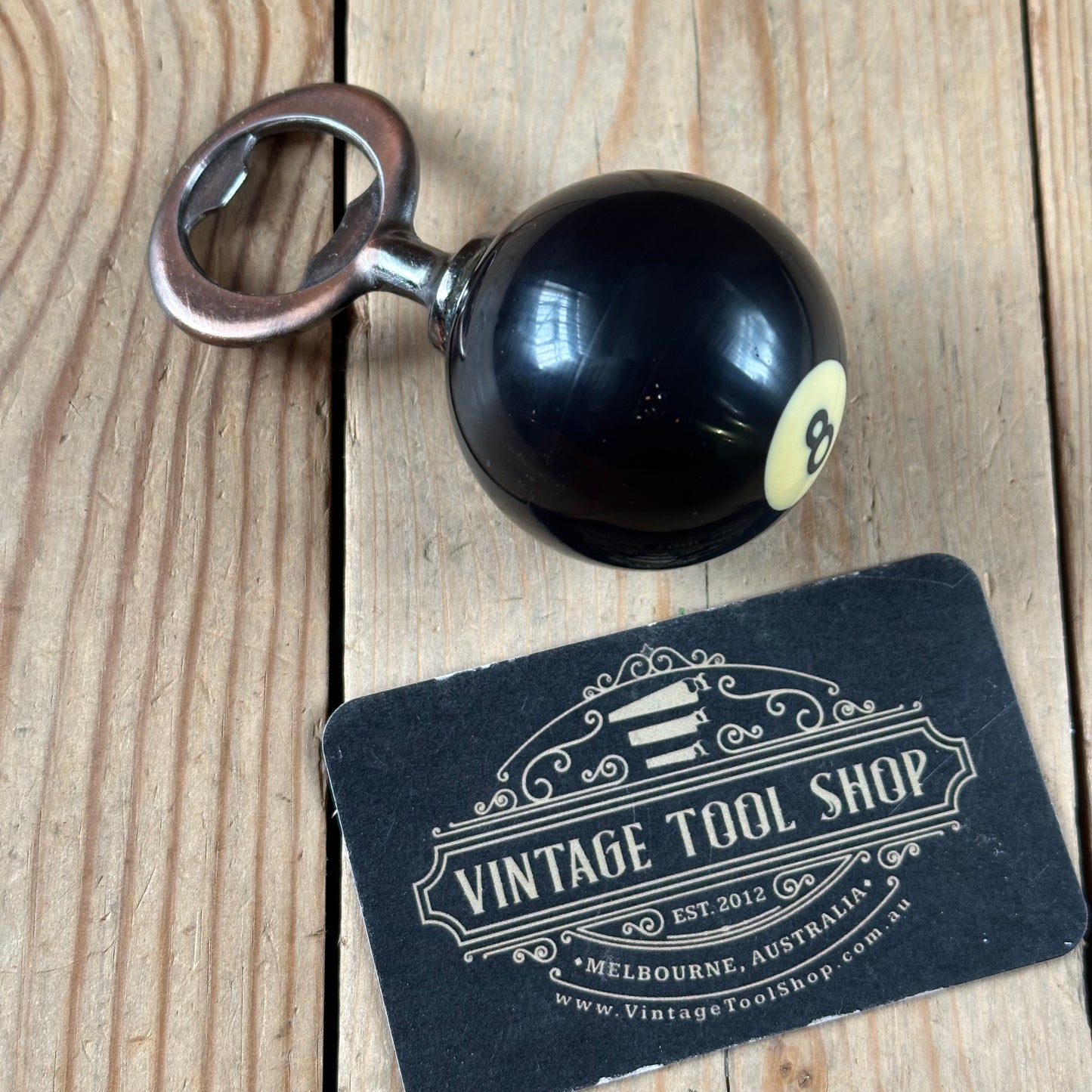 TRB NEW! AUSTRALIAN made POOL BALL BOTTLE OPENERS by TONY RALPH