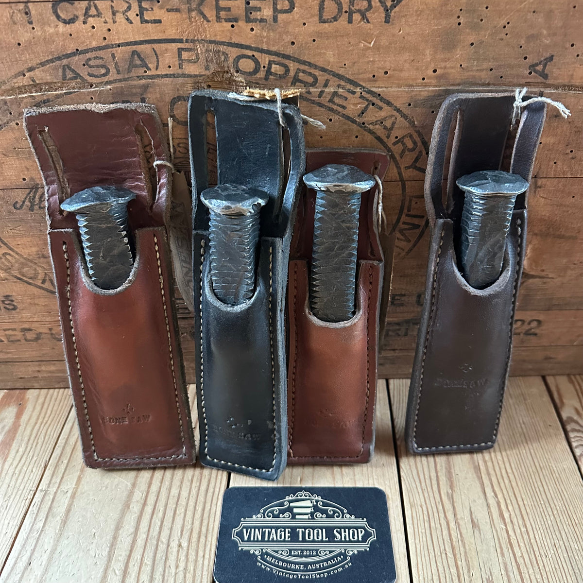 JMB18-JMB21 NEW! 1x Blacksmith made HAND FORGED high tensile steel CHISEL handmade genuine leather SHEATH. Made by BONESAW