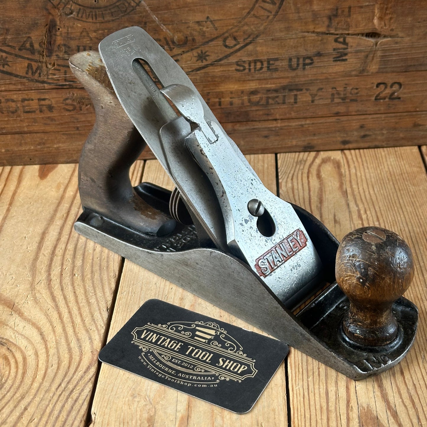 H2576 Vintage STANLEY AUSTRALIA No.4 PLANE
