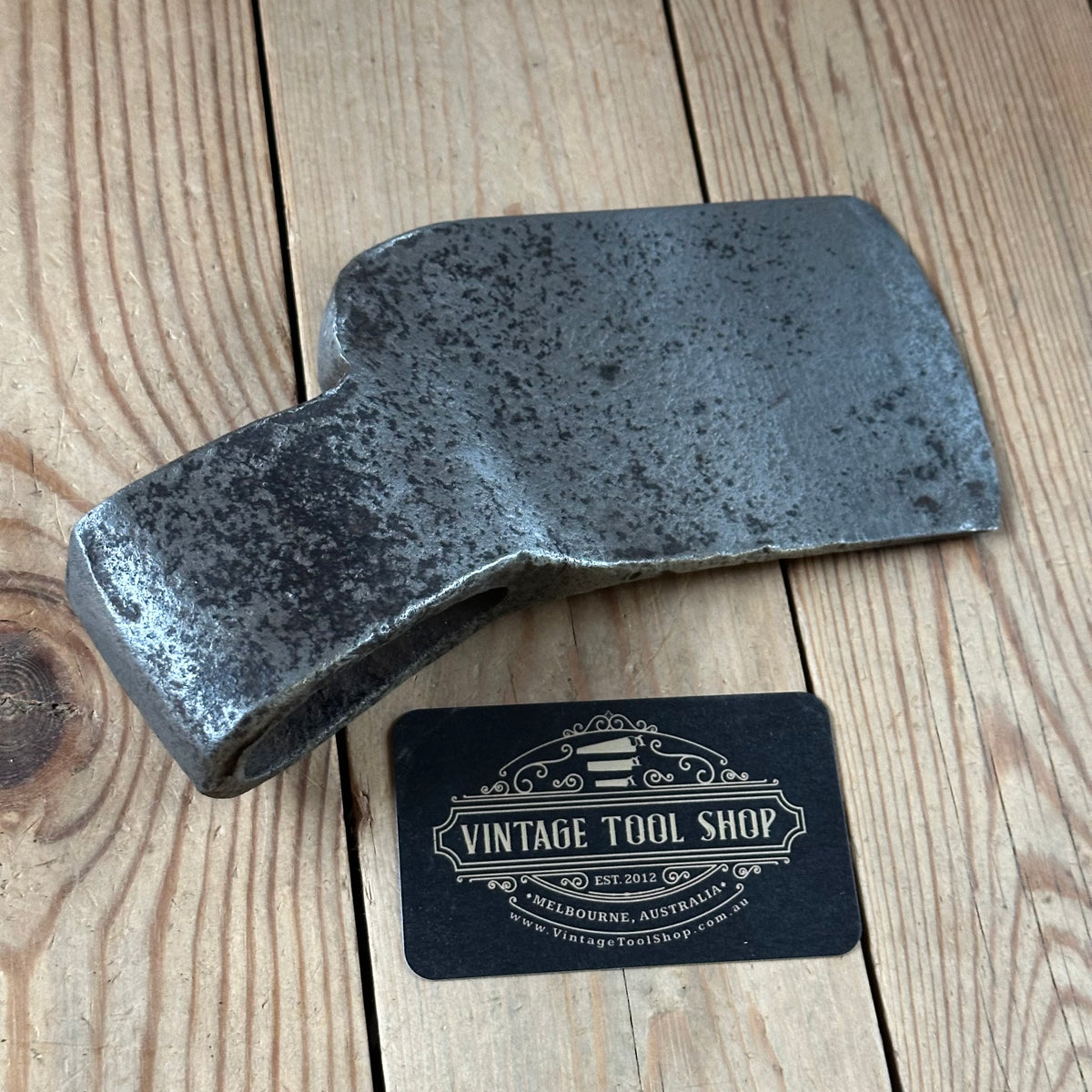 Y237 COOL! Antique French pattern MINERS axe head