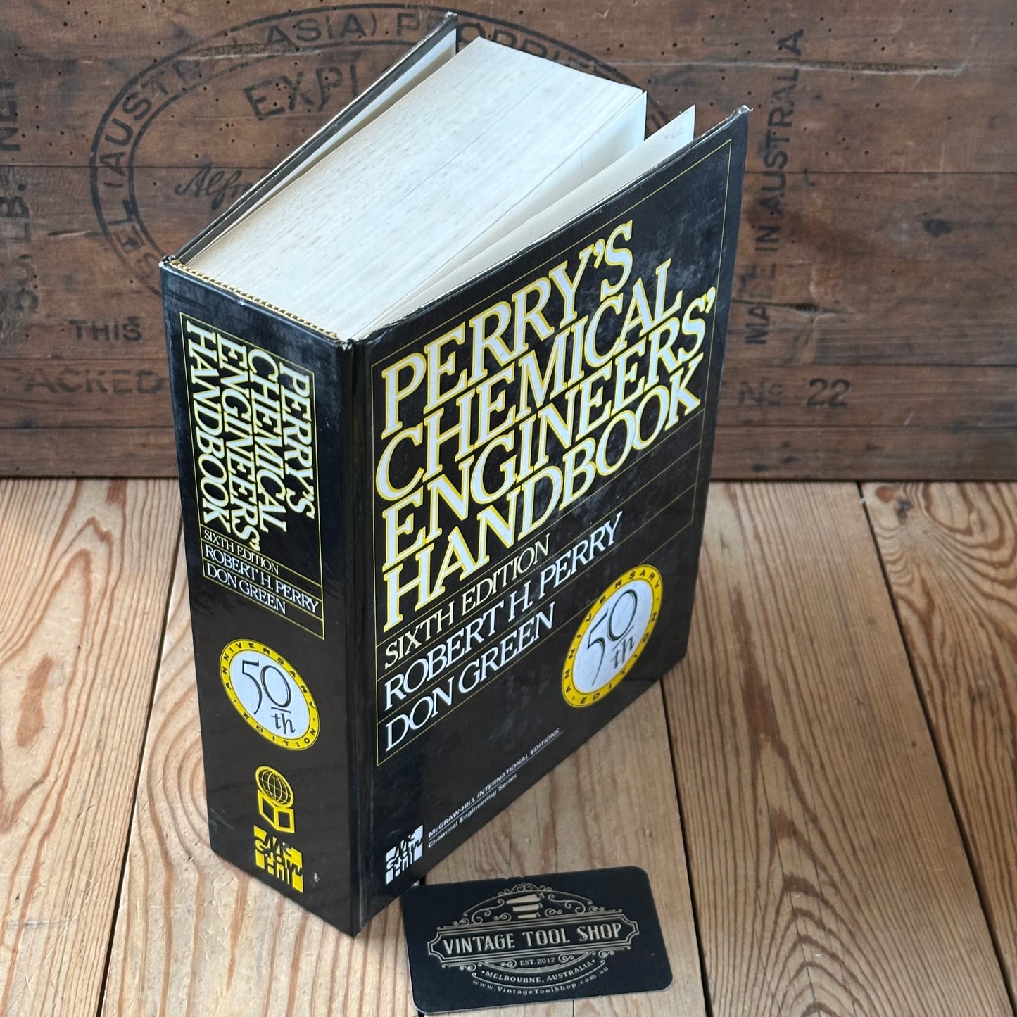 XBN119 Vintage BOOK PERRYS CHEMICAL ENGINEERS HANDBOOK 6th edition by R.H.Perry & D.Green