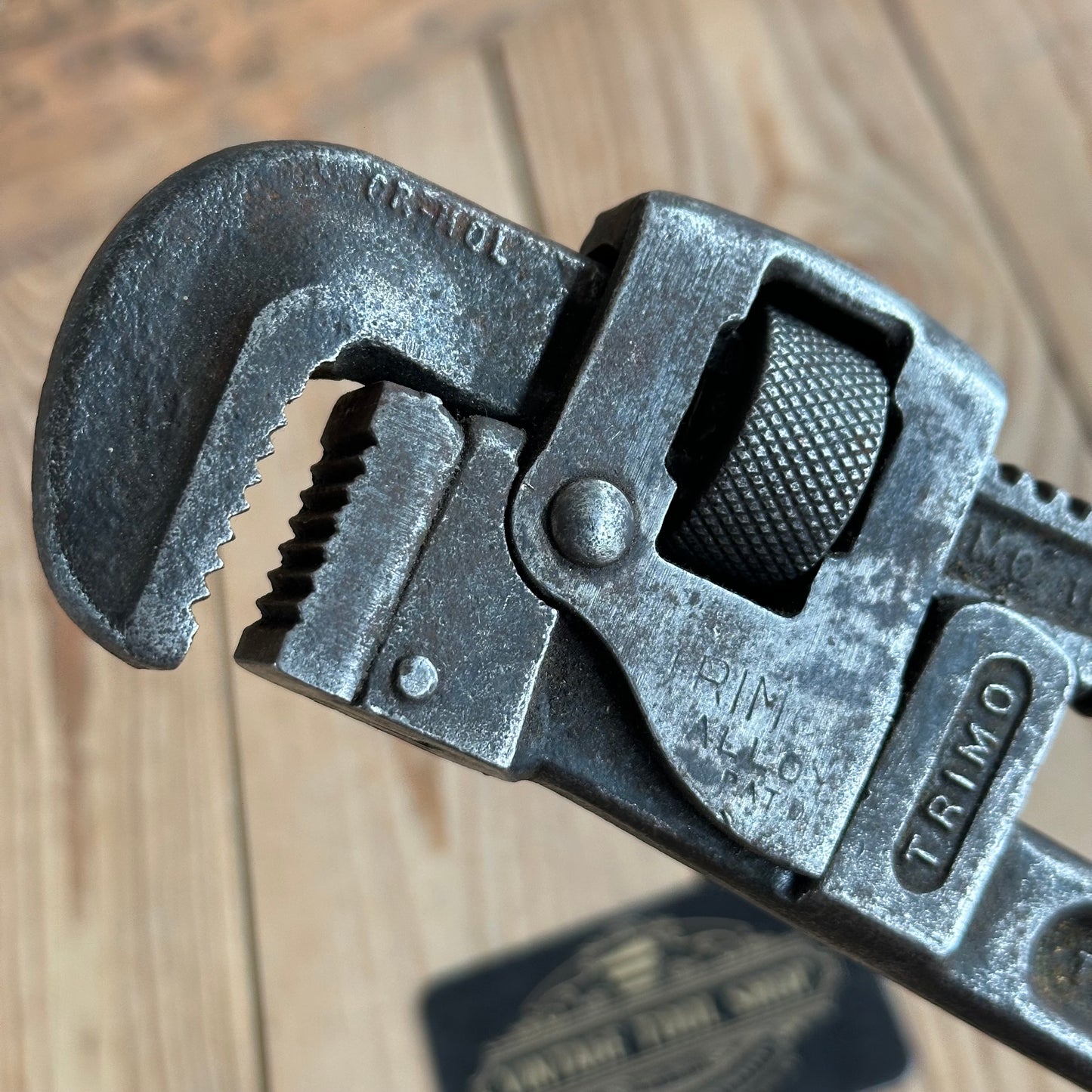 H2365 Vintage TRIMO USA adjustable 10” WRENCH
