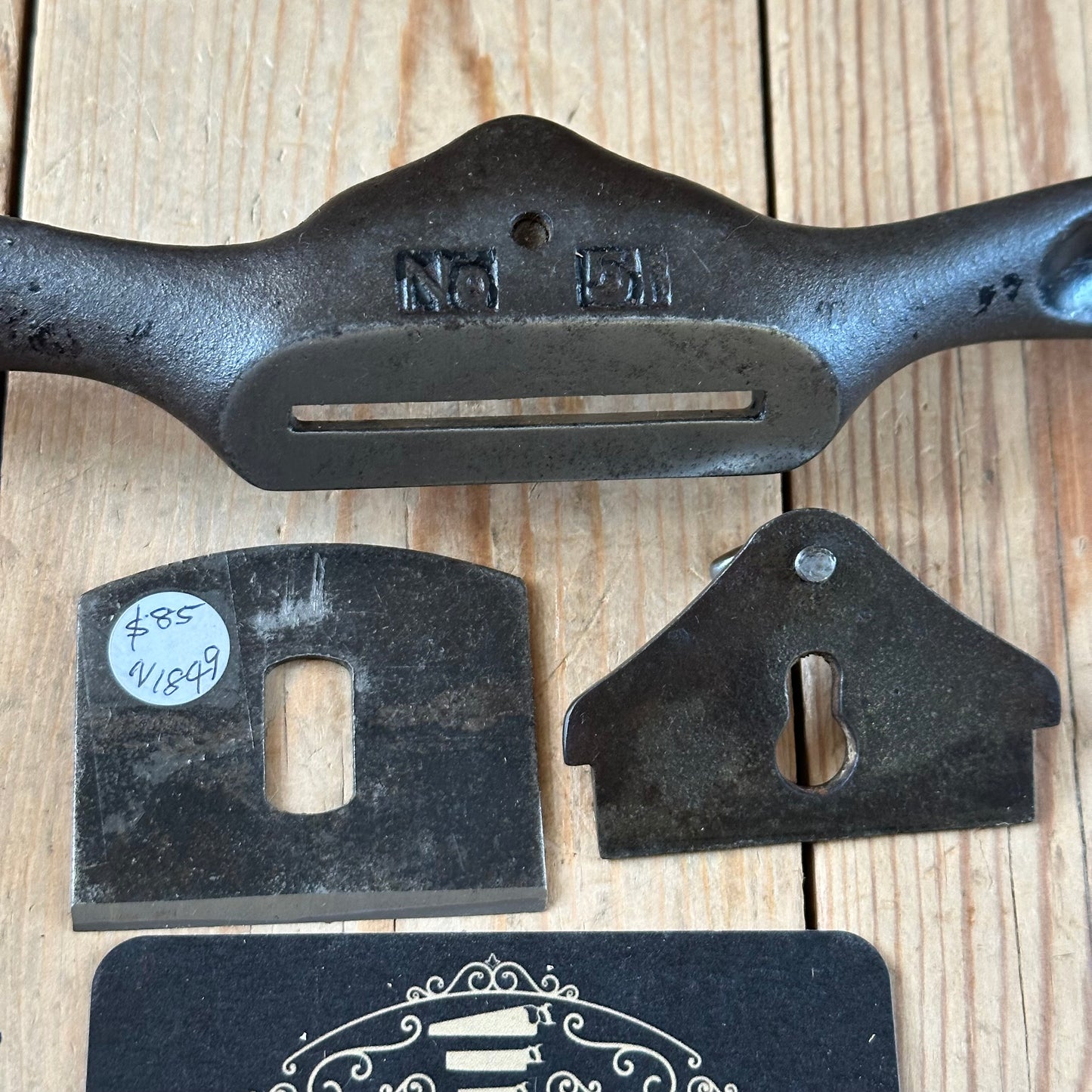 N1849 Vintage STANLEY England No.51 flat base SPOKESHAVE