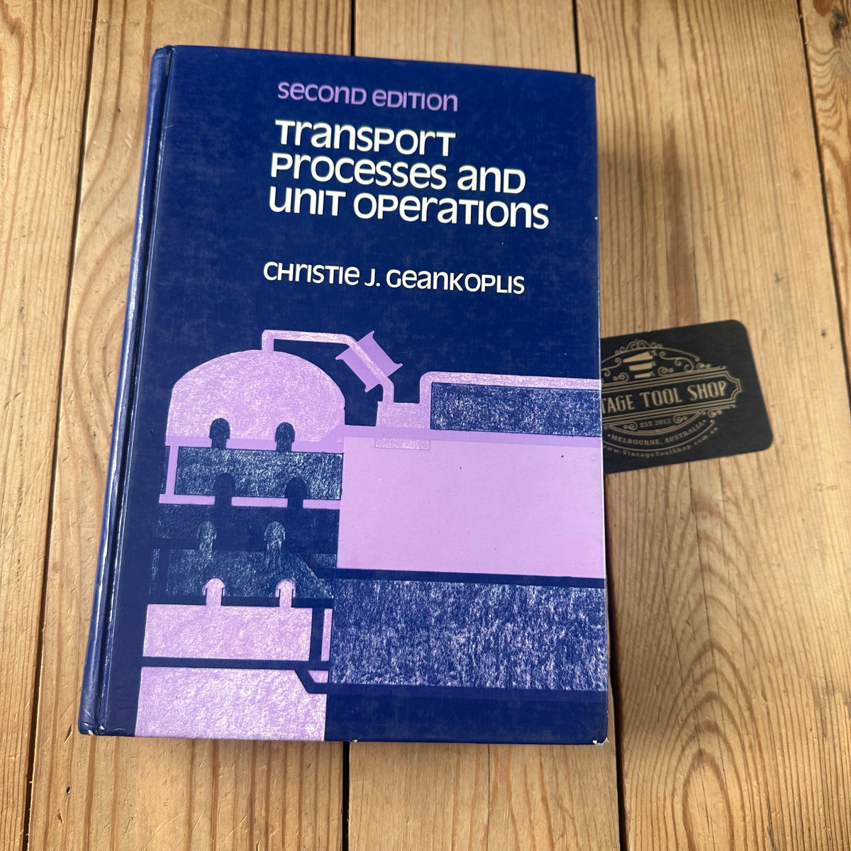 XBN210 Vintage BOOK TRANSPORT PROCESSES and UNIT OPERATIONS by C.J.Geankoplis