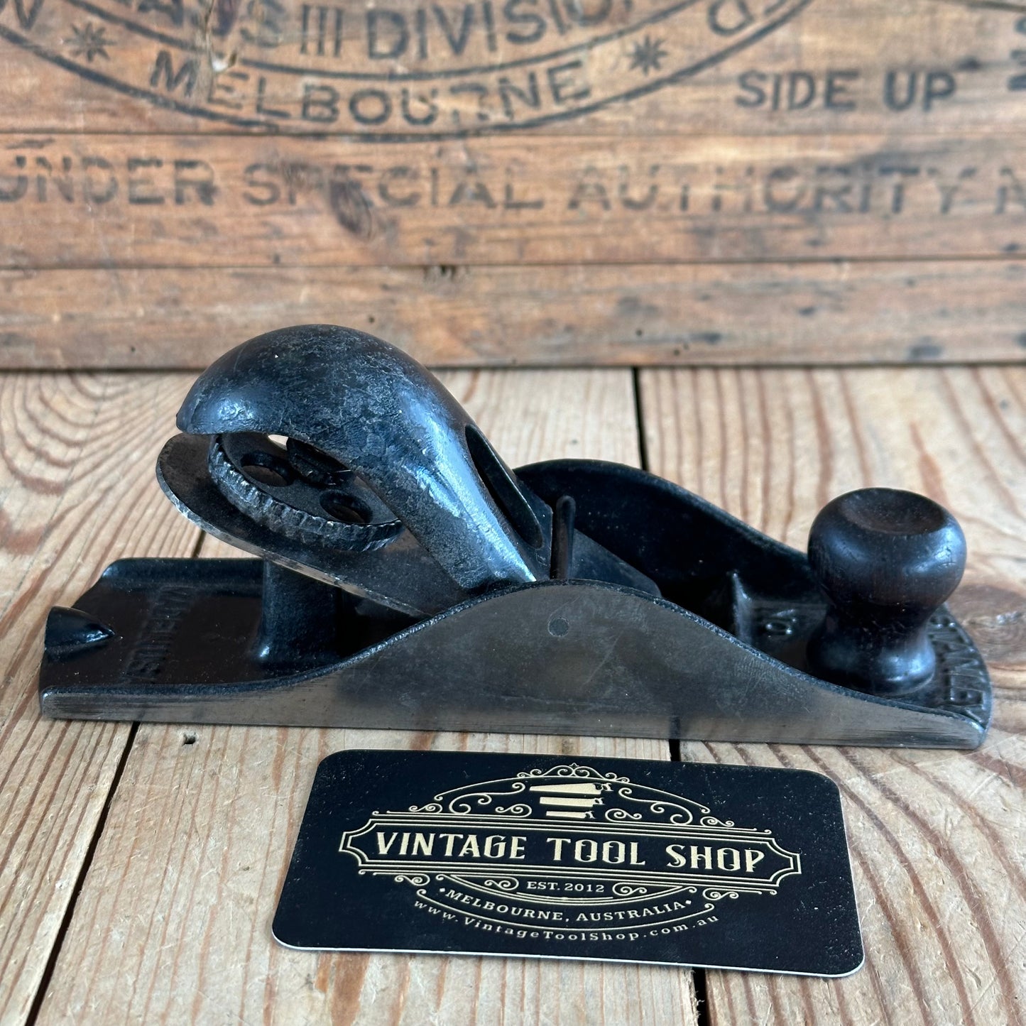 H864 Vintage STANLEY USA No.110 Block PLANE