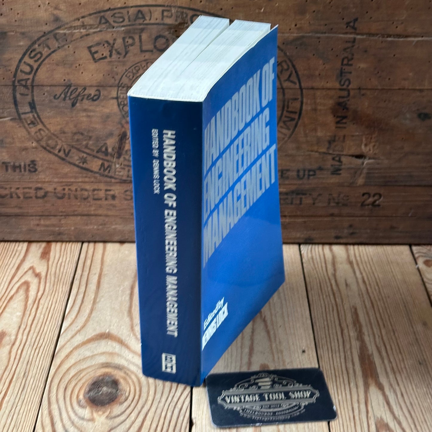 XBN172 Vintage 1992 BOOK Handbook of ENGINEERING MANAGEMENT by D.Lock