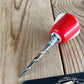 TR140 Repurposed Red/white “11” POOL BALL awl by Tony Ralph