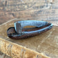 Y335 Antique French folding timber RACE MARKING knife tools