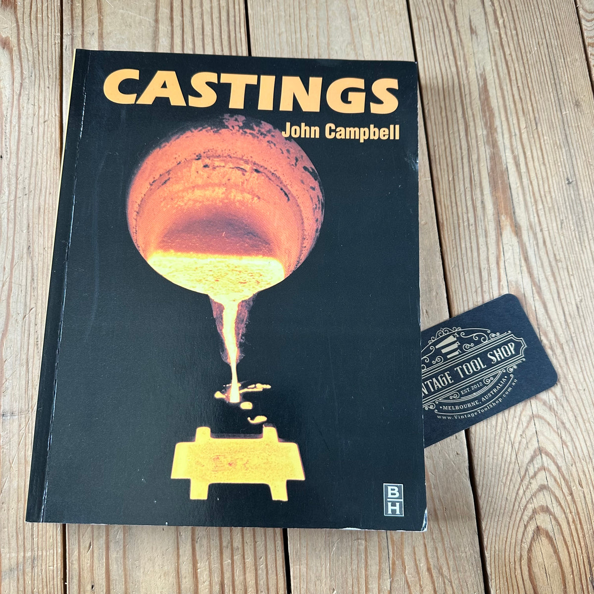 N2041 FASCINATING! Vintage BOOK CASTINGS by John Campbell ex COSWORTH