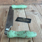 H2370 Vintage RARE GREGSTEEL Australia 8” drawknife wood shaving DRAW KNIFE