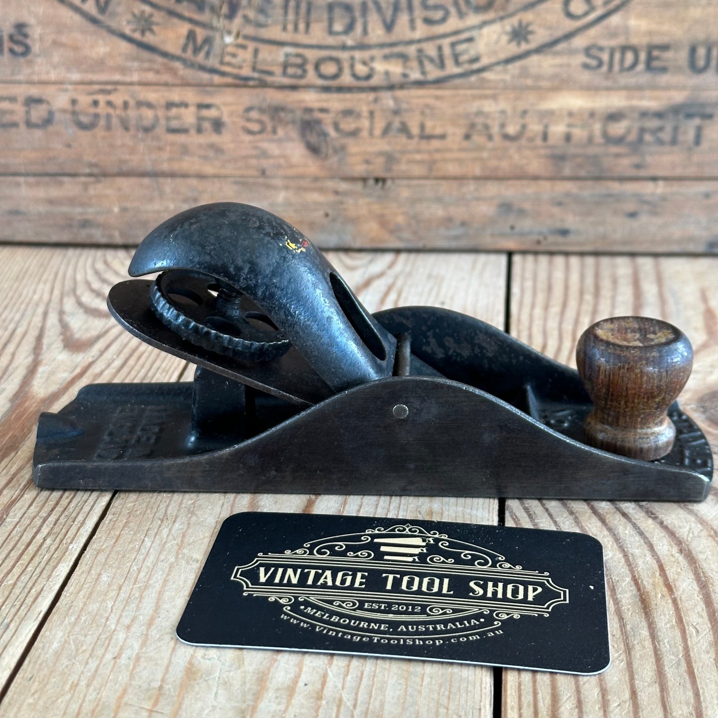 H1097 Vintage STANLEY England No.110 Block PLANE