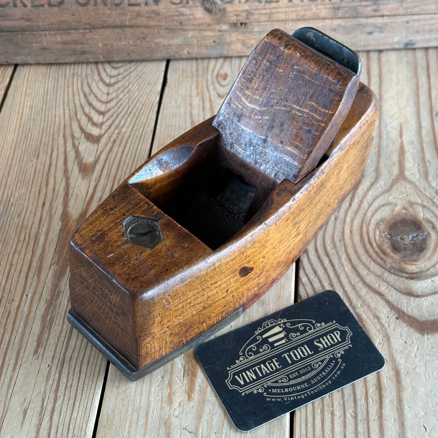 SOLD. H1976 UNUSUAL! Vintage BUCK Tottenham Ct Road COFFIN PLANE