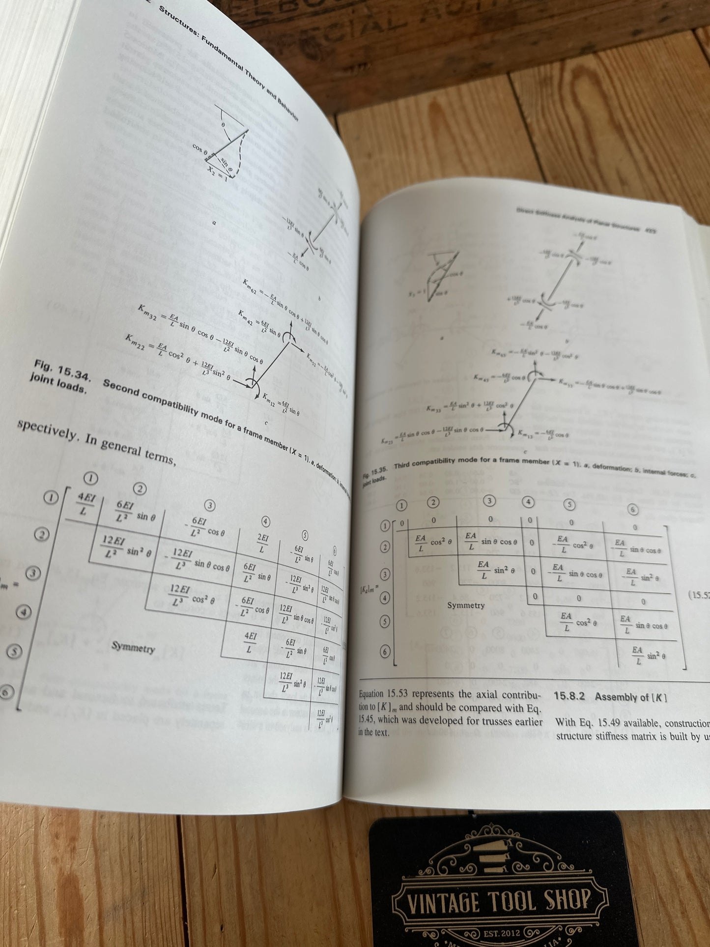 XBN78 Vintage BOOK STRUCTURES Fundamental Theory and Behaviour by R.M.Gutkowski